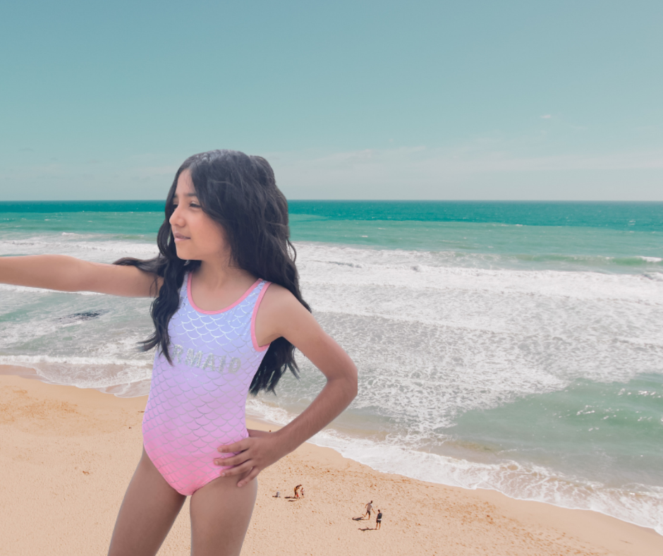 Pink Mermaid Swimsuit