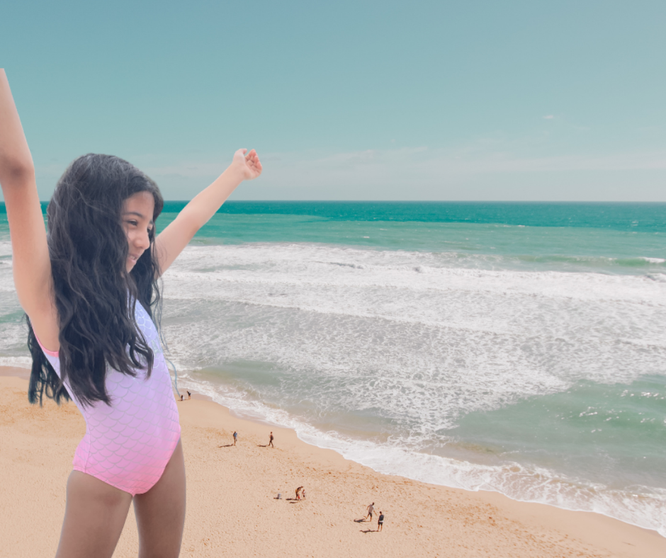 Pink Mermaid Swimsuit