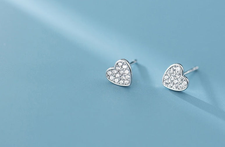 Heart Love & Love Earrings