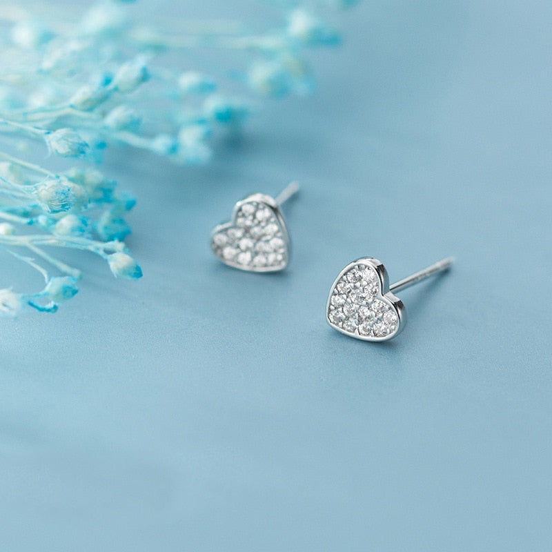 Heart Love & Love Earrings