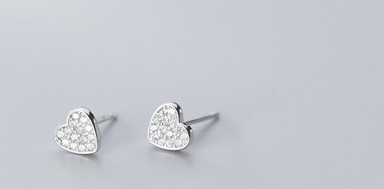 Heart Love & Love Earrings