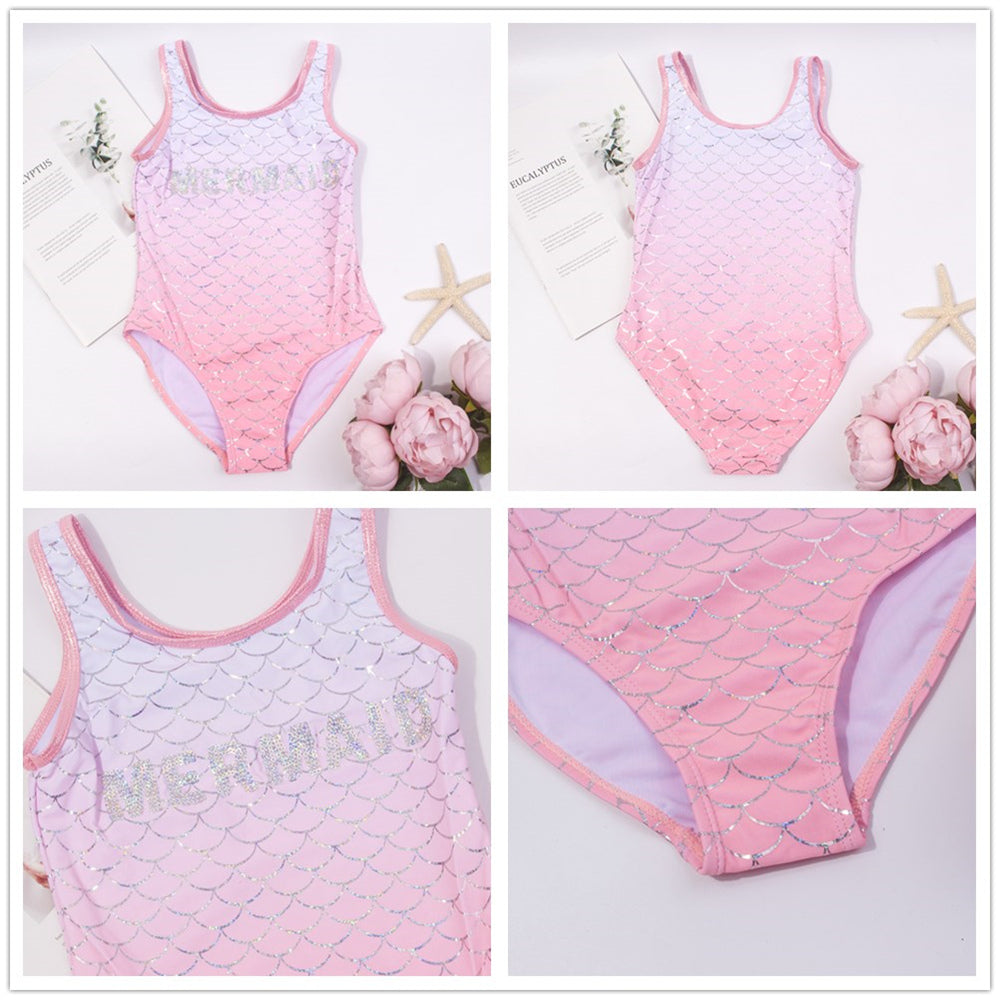 Pink Mermaid Swimsuit